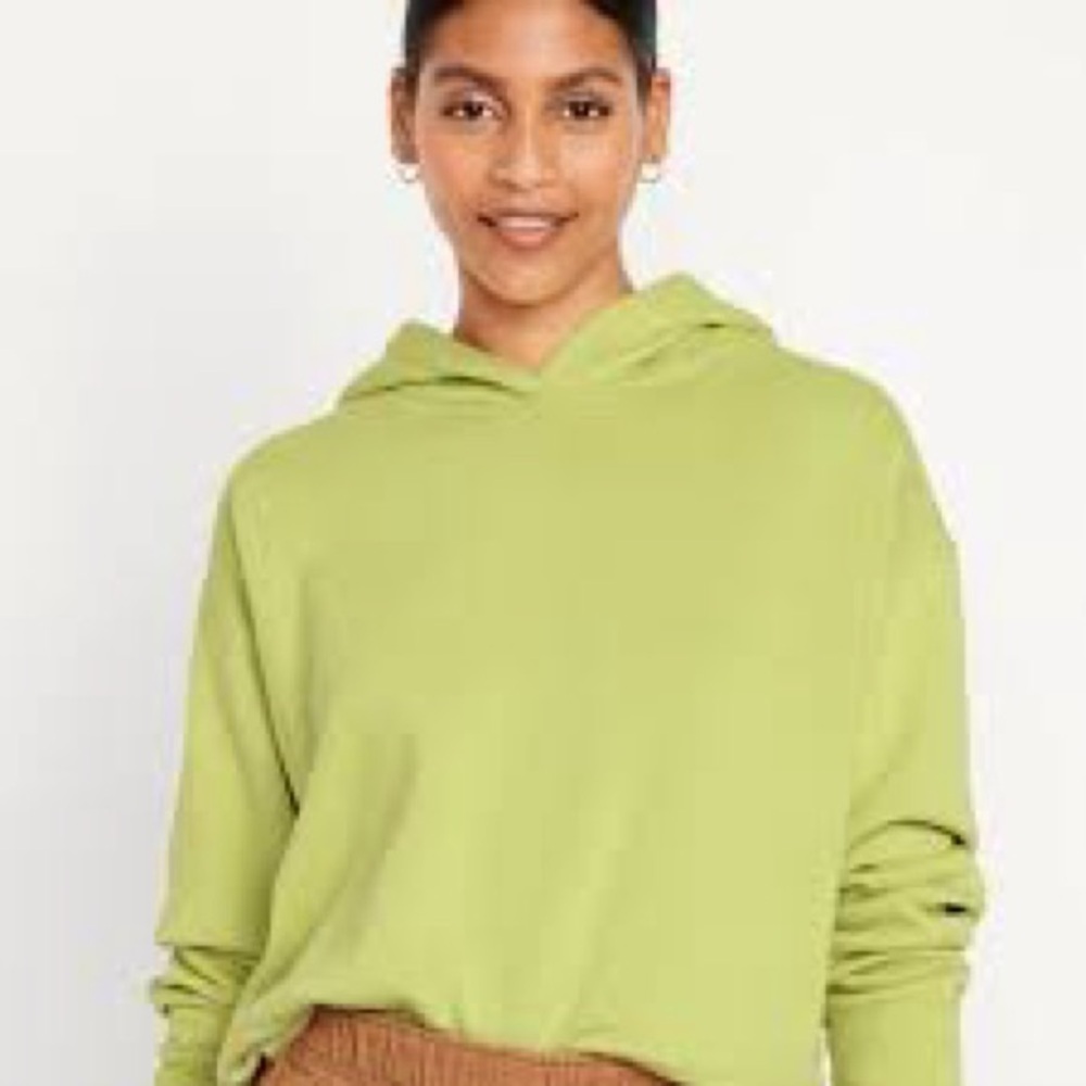 Old Navy Pullover Cropped Hoodie Size XL NWT